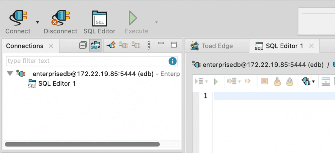 Open SQL Editor